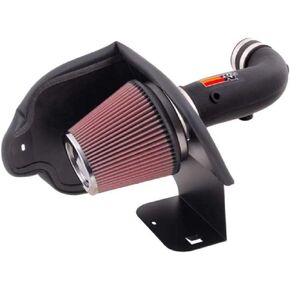 K&N Cold Air Intake Kit: Increase Acceleration & Engine Growl, Guaranteed to Increase Horsepower up to 9HP: Compatible with 4.0L, V6, 2007-2011 DODGE (Nitro), 57-1556