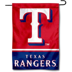 Texas Rangers Double Sided Garden Flag