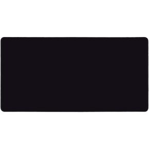 Large Gaming Mouse Pad Extended Mouse Mat Non-Slip Rubber Base Mousepad Big Desk Pad Keyboard Mat with Stitched Edge for Laptop Notebook Computer Desktop PC Gamer Office & Home (23.5" x 11.8" Black)