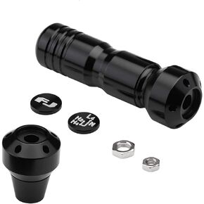 Black Shifter Knob for Toyota FJ Cruiser Only 2007-2015 Shift Lever Trail Transfer Case Kit Made 6061 Aluminum Anodized