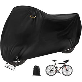 bowagn Bike Cover 210DOutdoor Storage Waterproof Bicycle Covers UV Dust Rain Wind Proof with Lock Hole for Mountain Road Electric Bike Bicycle Accessories