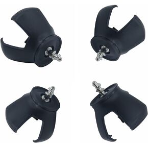 new star tattoo 4pcs Golf Ball Retriever for Putter,Sucker for Golf Screws Tool,Golf Ball Grabber Picker Upper Suction Cup Ball Grabber