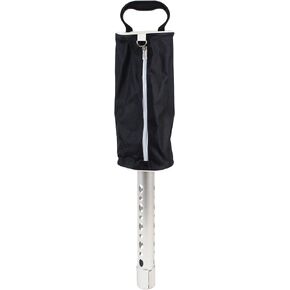 Legacy, Deluxe Shag Bag Golf Ball Retriever | Rustproof Aluminum Shaft and Handle (Holds 75 Balls)