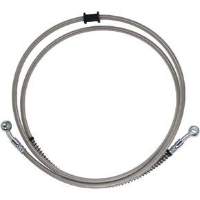 70" 175cm Braided Hydraulic Brake Hose Line Pipeline Fit For GY6 Scooter ATV Dirt Bike Go Kart 10mm Banjo Ends Parts.