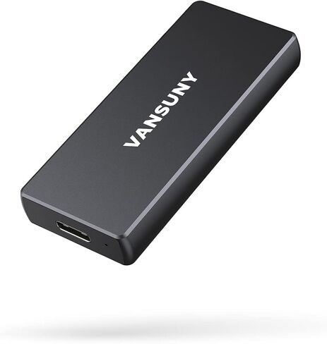 Vansuny 250 جيجابايت USB 3.1 SSD خارجي محمول، 430 ميجابايت/ثانية عالي السرعة USB C Mini Metal محرك أقراص الحالة الصلبة الخارجي المحمول للكمبيوتر الشخصي والكمبيوتر المحمول والهواتف والمزيد in Saudi Arabia