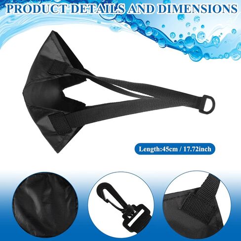 2 Set Swim Parachute Swim Resistance Belt Strength Training Belt Resistance Training Equipment Swim Resistance Tether for Swim Training Exercise in Saudi Arabia