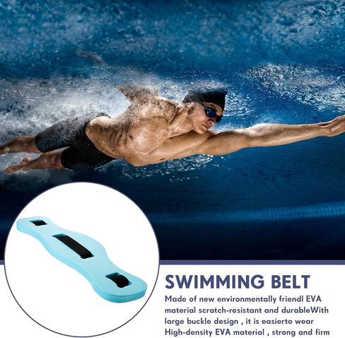 Honoson 6 Pcs EVA Foam Swimming Belt Deluxe Floating Belt Water Pool Aerobics Equipment Exercise Swim Flotation Aid for Adult Kids Training Low Impact Workout Physical Fitness in Saudi Arabia