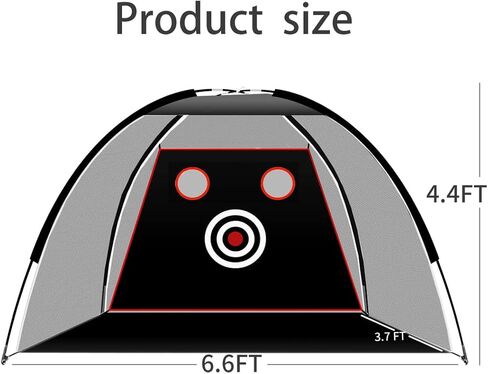 Golf Chipping Net for Backyard Driving Golf Practice Net Golf Hitting Net with Target Cloth and Carrying Bag in Saudi Arabia