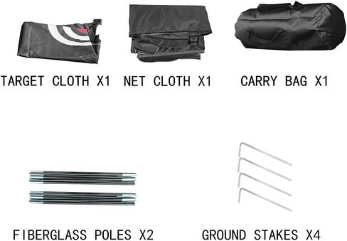 شبكة تقطيع الجولف للقيادة في الفناء الخلفي، شبكة ضرب الجولف مع قطعة قماش مستهدفة وحقيبة حمل in Kuwait