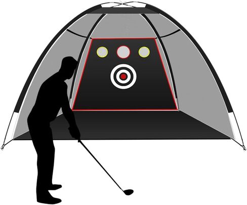 Golf Chipping Net for Backyard Driving Golf Practice Net Golf Hitting Net with Target Cloth and Carrying Bag in Saudi Arabia