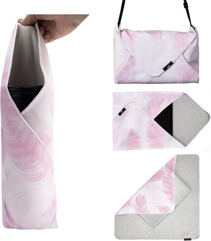 JJC 19.7 Inch Folding Protective Wrap Wrapper, Self-Stick Storage Travel Pouch for iPad Laptop Switch Microphone Flash Drone Action Camera Hard Disk Telescope Recorder & More Electronic Accessories in Kuwait