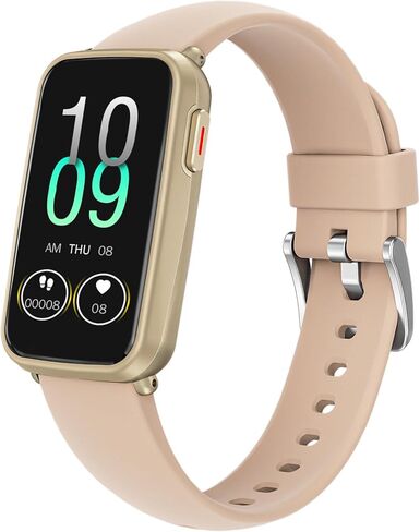 MorePro Fitness Tracker, Heart Rate Monitor Blood Pressure Activity Tracker with Blood Oxygen, IP68 Wateproof Sleep Tracker Sport Bracelet Pedometer Step Calories Smartwatch Women in Kuwait