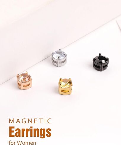 أقراط مغناطيسية للنساء، أقراط التصريف اللمفاوي للنساء لفقدان الوزن، أقراط مسمار مغناطيسية غير خارقة in Kuwait