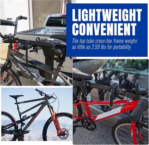 BUNKER INDUST Bike Bar Adapter Bicycle Top Tube Cross Bar Rack Adjustable Bike Frame for Y-Frame Children Ladies Mountain Road Bikes in Saudi Arabia