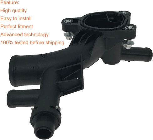 Engine Coolant Thermostat Housing Assembly Fits 2011-2016 Chevy Cruze 2012-2020 Chevy Sonic 2013-2020 Chevy Trax 2013-2019 Buick Encore Replace 25193922 55565334 in Saudi Arabia