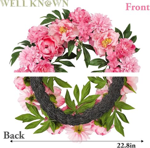 ​Sunflower Wreaths for Front Door, Well Known 21 Inch Yellow Fall and Summer Door Wreath for Sunflower, Handmade Silk Sunflower Decor for Home Party Festival Wedding Decor in Saudi Arabia