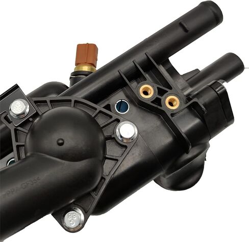 Engine Coolant Water Outlet Thermostat Housing Assembly for Hyundai Sonata, for Kia Optima 2.4L 2008 2009 2010 256002G600 in Saudi Arabia