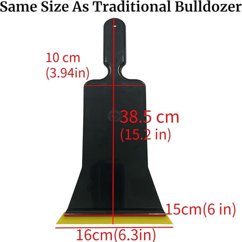 Long Handle Bulldozer Squeegee for Front & Back Rear Window Film,New Type Auto Flat Glass Tint Professional Tool Bevel Blade Replaceable Car Window Tint Tools Windshield Squeegee in Saudi Arabia