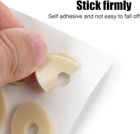 75 قطعة من وسائد مسامير القدم لأسفل القدم، وسائد الذرة لأصابع القدم والقدمين، وسائد مسامير القدم اللاصقة الإسفنجية، وسائد وسائد مسامير القدم من لباد الذرة، للعناية بالقدم لتخفيف الألم in Kuwait