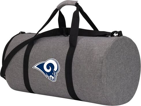 Officially Licensed NFL "Wingman" Duffel Bag, Gray, 24" x 12" x 12" in Saudi Arabia