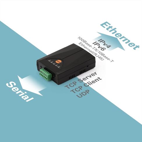Industrial Serial to Ethernet Converter, RS232, TCP, UDP, Device Server, CSE-H53N in Kuwait