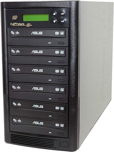 ناسخ أقراص DVD 24X CD DVD ناسخ 1 إلى 5 ناسخة Sata بطبقة مزدوجة ناسخ DVD برج ناسخ SYS-1-5-ASUS-CST in Kuwait