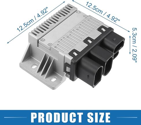 وحدة التحكم في مروحة محرك الرادياتير رقم 7H0919506D وحدة التحكم في مروحة التبريد لشركة VW Transporter Multivan T5 2003-2015 أسود in Kuwait