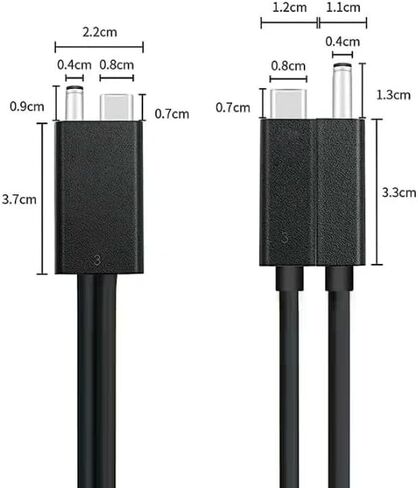 كابل كومبو TB3 Dock، سلك كابل Thunderbolt3 لـ G2 Dock G2 3TR38AA كابل قفص الاتهام متوافق مع 3XB96UT 3Xb96aa in Kuwait