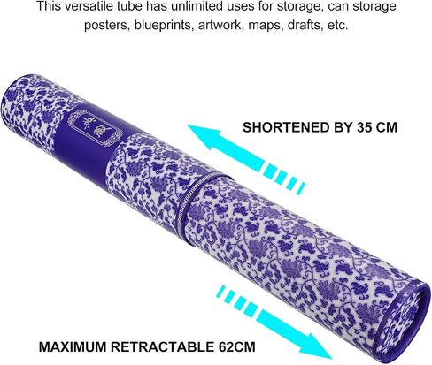 أنبوب ملصق تلسكوبي من EXCEART، أنابيب بريدية ورقية مع أنبوب ملصق للأغطية مع أنبوب رسم أنبوبي للحزام in Saudi Arabia