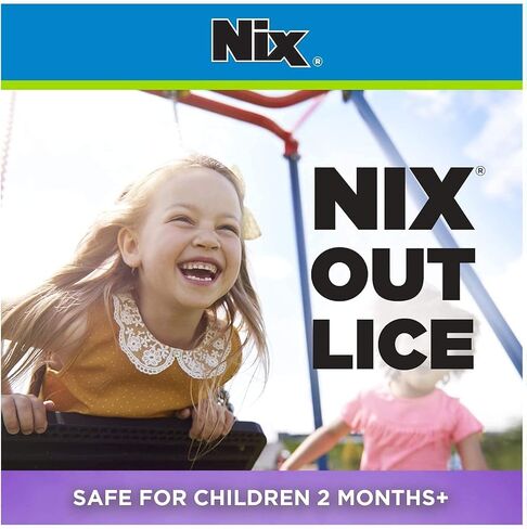 مجموعة كريم الشطف العائلية من Nix Lice Killing Crème Rinse، 4 أونصة سائلة من كريم الشطف و2 أمشاط للقمل (عبوة من 6 قطع) in Saudi Arabia