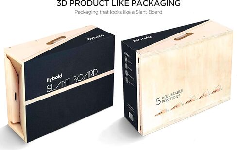 نقالة الساق المائلة - لوح مائل قابل للتعديل لنقالة العرقوب، لوح تمدد الساق غير قابل للانزلاق يتضمن كرة تدليك شائكة لصحة القدم وأنبوب مقاومة التمدد لالتهاب اللفافة الأخمصية in Kuwait