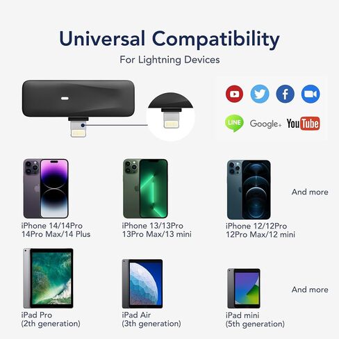 ميكروفون RGBlink اللاسلكي Lavalier لهاتف iPhone 15 Pro Max وAndroid وUSB C الذكي - مجموعة من 2 ميكروفون صغير مع خاصية إلغاء الضوضاء - ميكروفون على شكل طية صدر السترة لمنشئ المحتوى ومدونات الفيديو والتسجيل والبودكاست in Kuwait