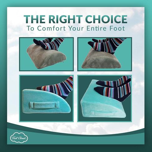Foot Cloud Ergonomic Foam Foot Rest. The Amazing Ergonomic Foam Desk Foot Rest, Office Foot Rest, Under Desk Foot Rest - Like Your Feet are Floating on a Cloud! in Kuwait