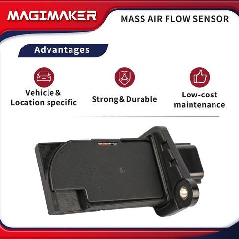 22680-3VA0A مقياس مستشعر تدفق الهواء الشامل متوافق مع Nissan Altima Rogue Maxima Murano Pathfinder Quest، متوافق مع أجهزة استشعار Infiniti QX60 2014-2019 MAF تحل محل AFH60M-47 226803VA0A in Kuwait