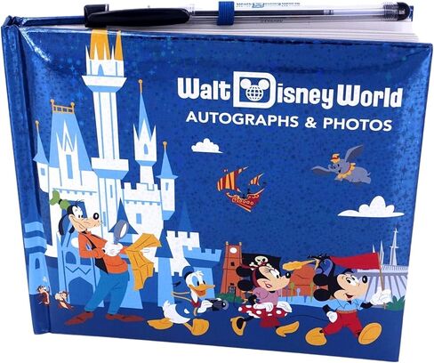 Disney Parks Exclusive - Mickey and Friends Autograph Book & Photo Album with Pen – WaIt Disney World in Kuwait
