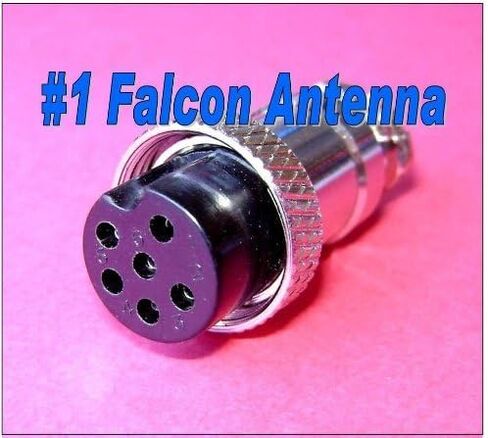 6 Pin CB Ham Radio Microphone Female Plug End in Saudi Arabia