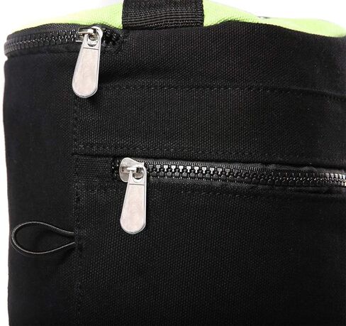 حقيبة سجادة اليوجا من هيثيوجا بسحاب كامل لتمارين اليوجا وحقيبة حمل - جيوب تخزين داخلية/خارجية متعددة الوظائف وحزام كتف قابل للتعديل - حقيبة يوجا 28 بوصة × 7 بوصة تناسب معظم أحجام سجادة اليوغا in Kuwait