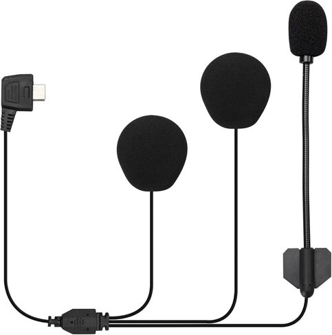 سماعة رأس لجهاز الاتصال الداخلي للدراجات النارية من مومان H2، ميكروفون صلب، مجموعة ملحقات أنظمة الاتصالات in Kuwait