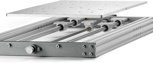 Genmitsu 3040 Extension Aluminum Spoilboard, Work with 3020 Y-Axis Extension Kit, Compatible with Genmitsu 3020-PRO MAX & 3020-PRO MAX V2, XY Effective Working Area 300mm x 400mm in Saudi Arabia
