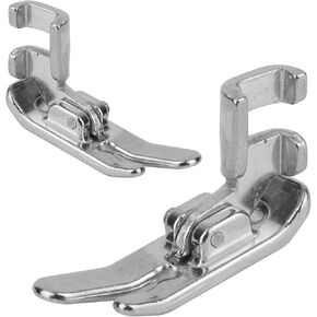 2pcs Foot Machine Comper Foot ، Foot Schitch Crester Criterting Foot Foot Machine Associory أجزاء متوافقة مع المغني ، Janome ، Juki Low Shank Machines