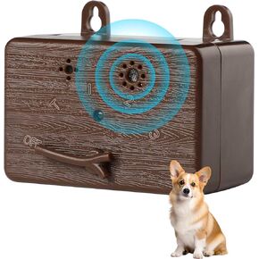 Anti Barking Device, 4 Modes Bark Box, 50 FT Ultrasonic Dog Barking Control Device, Neighbor Dog Silencer, Dog Barking Silencer for Indoor and Outdoor Use 57