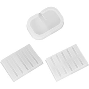 SOFEA Soap Dish, Handmade Epoxy Resin Soap Box, Silicone Mold, Casting Mold, Ideal for Sink, Shower, Bathtub