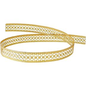 SUPERFINDINGS 3.28Feet Silver Crown Gallery Wire Iron Gallery Bezel Wire Double Crown Pattern Gallery Wire 30mm Wide Decorative Crown Pattern Wire Bezel Strip for DIY Jewelry Making Craft in Kuwait