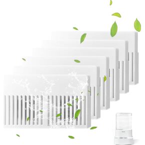 PAWGETHER® 6Pack Cat Water Fountain Filter Fountain Filters Replacement for Gravity Cat Water Fountain Water Dispenser 3.5L /118oz Automatic Pet Waterer 1 Gallon Keep Water Fresh and Clean