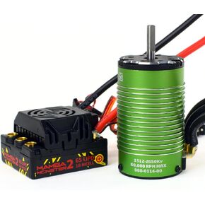 Monster 2 1: 8th 25V ESC مقاوم للماء W/ 2650KV V2 Motor Sensored