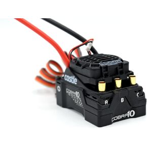 Castle Creations 010-0174-00 COBRA 10 ، 6S MAX ، 25.2V MAX ، 8A PEAK BEC ESC