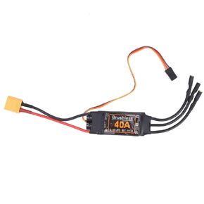 40A RC محرك ESC ESC التحكم الكهربائي مع 5V/3A BEC ناتج لطائرات الطائرات بدون طيار RC