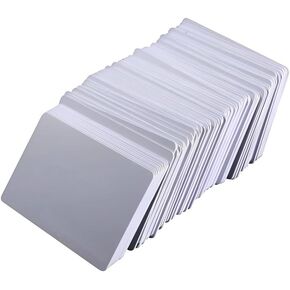 بطاقة NFC NTAG215 13.56MHz NTAG215 WHITE PVC BLANK CARDS CARDS CARDS AMIIBO ، متوافقة مع جميع الهواتف الذكية NFC والأجهزة التي تدعم NFC-NTAG215 ، TAGMO/AMIIBO (10pcs)