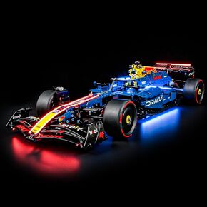 ضوء Lightailing لـ LEGO-42206 RB20-F1-CAR-Rencing Oracle-Red-Bull-مجموعة LED متوافقة مع طراز LEGO Building Build-لم يتم تضمين مجموعة النموذج