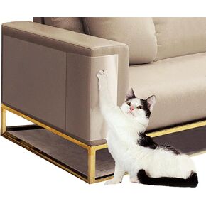 GKYZBB 12 Pack Cat Scratch Furniture Protector ، 18 "x12 حامي الأريكة الجانبية المفردة ذاتيًا من مخالب القط ، حماة الأثاث من خدش القطط ، وقاء الخدش المضاد للقطط.